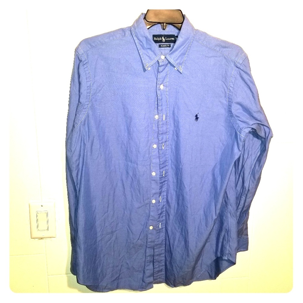 Ralph Lauren mens classic fit long sleeve 16.5